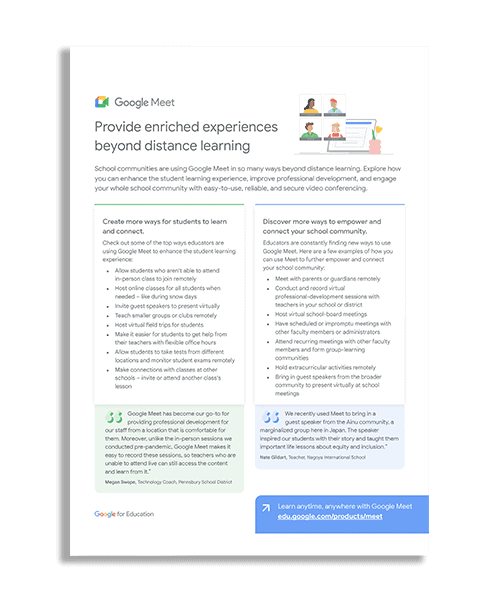 Google Meet Getech Guide